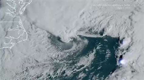 Stunning Satellite Photos of Storm off East Coast - Videos from The Weather Channel