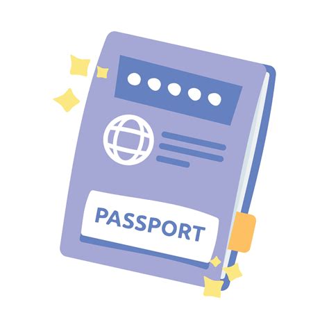 Passport vector illustration isolated on white background 12744729 ...