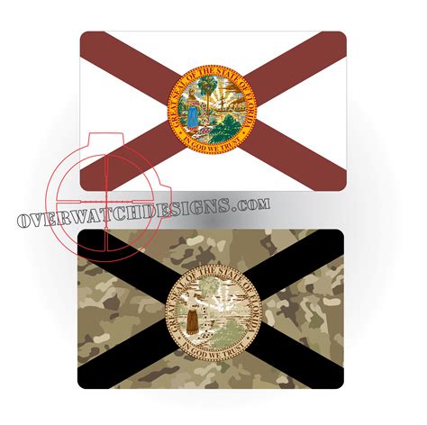 Florida State Flag Sticker - Overwatch Designs