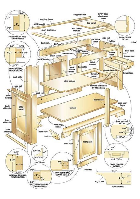 Popular Woodworking Desk Plans at Mary Oliver blog