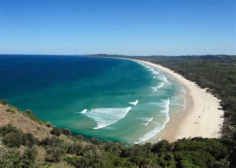 Beach weather in Tallow Beach, Byron Bay, Australia in September