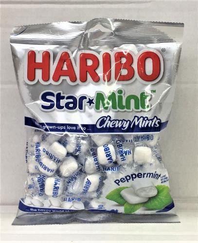 2% OFF on Haribo Star Mint Peppermint Chewy Mints 6.5 oz : Home ...