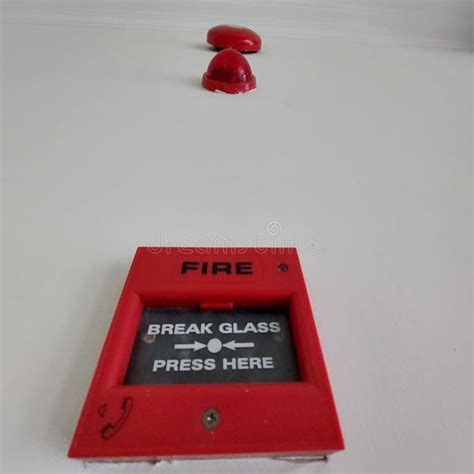 Fire Alarm in Building, Hotel, Apartment, Etc Stock Photo - Image of hand, number: 258868934