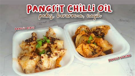 PANGSIT AYAM CHILLI OIL IDE JUALAN LAKU RATUSAN PCS PERHARI | RESEP PANGSIT AYAM CHILLI OIL ...