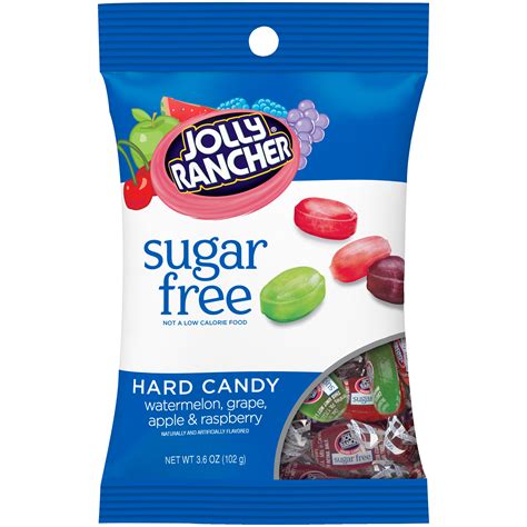 Jolly Rancher Hard Candy, Sugar Free, Assorted Flavors, 3.6 oz (102 g)