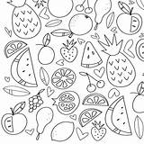Coloring Pages Fruit sketch template
