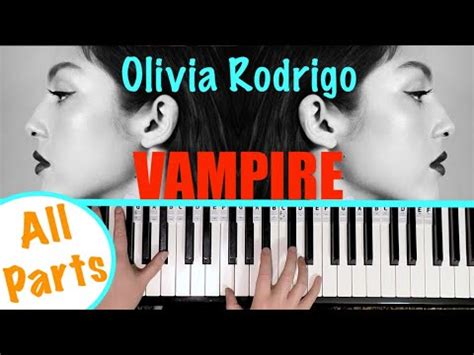 How to play VAMPIRE 🧛‍♀️- Olivia Rodrigo Piano Tutorial [chords ...