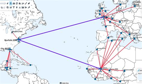 Route maps (my plan to expand Southwest Airlines into an international ...