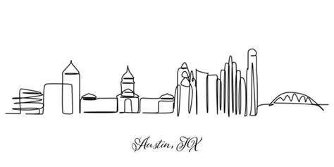 Austin Skyline Vector Art, Icons, and Graphics for Free Download