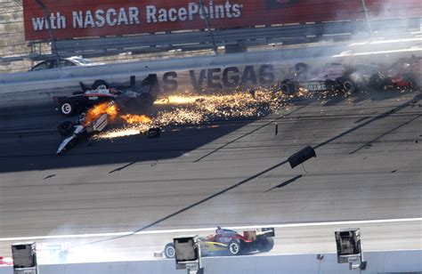 Driver Dan Wheldon dies after fiery crash at Las Vegas IndyCar race | Motor Sports | Sports