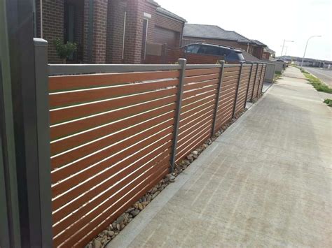 Aluminium Slat Fencing - Everlast Services | Demir kapı, Demir, Kapı