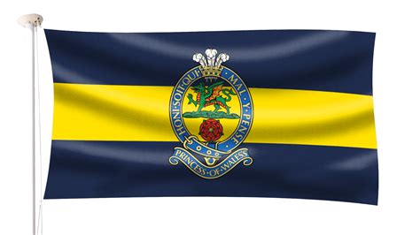 Princess of Wales Royal Regiment Flag | Hampshire Flag Company