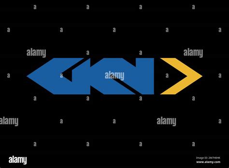 GKN, Logo, Black background Stock Photo - Alamy