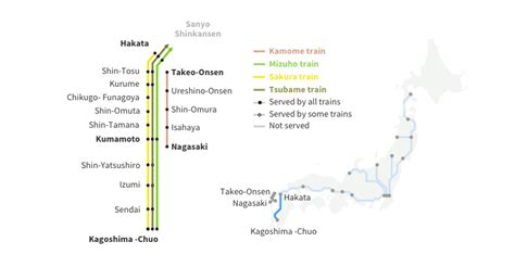 The Kyushu Shinkansen line | JRailPass