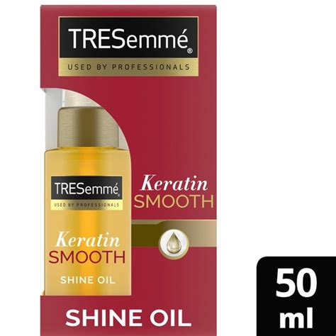 Morrisons: Tresemme Keratin Smooth Shine Oil 50ml(Product Information)