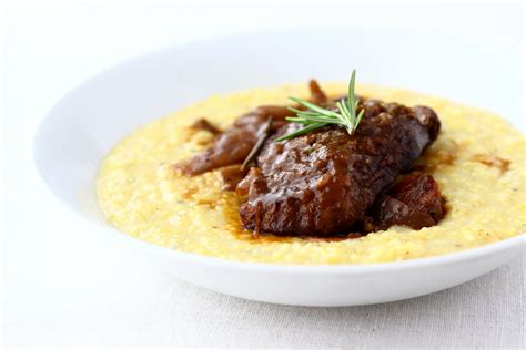 Lamb Osso Buco with Creamy Polenta - Recipe Hearth