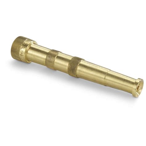 7" Garden Hose Brass Nozzle - 428385, Garden Tools at Sportsman's Guide