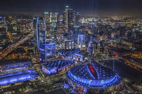 Staples Center At Night Hd