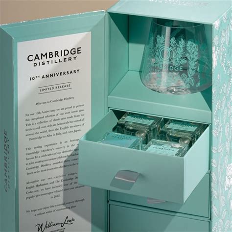 Cambridge 10th Anniversary Tasting Experience Gin 60cl | Master of Malt