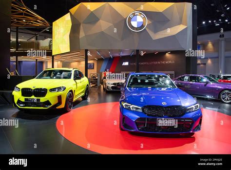 BMW M340i xDrive Sedan on display at Bangkok International Motor Show 2023 on March 21, 2023 in ...