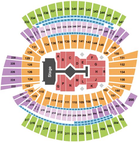 Paycor Stadium, Taylor Swift 2022 Seating Chart | Star Tickets