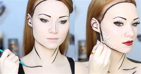 Pop Art Makeup Tutorial - Makeup Vidalondon