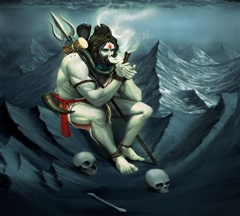 Lord Shiva Smoking Chillum - 1024x926 Wallpaper - teahub.io