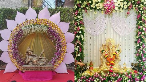 Gauri Ganpati Decoration Ideas For Home 2022 : +17 Home Decoration For ...