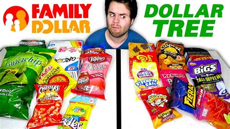 Dollar Tree FOOD vs. Family Dollar FOOD - Dollar Store Taste Test ...