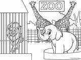 Free Coloring Pages Of Zoo Animals sketch template