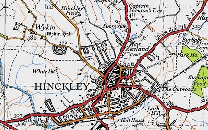 Hinckley photos, maps, books, memories - Francis Frith