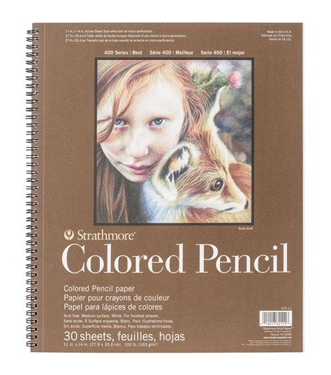 Strathmore 11''x14'' Colored Pencil Spiral Paper Pad | JOANN | Colored pencils, Colored pencil ...