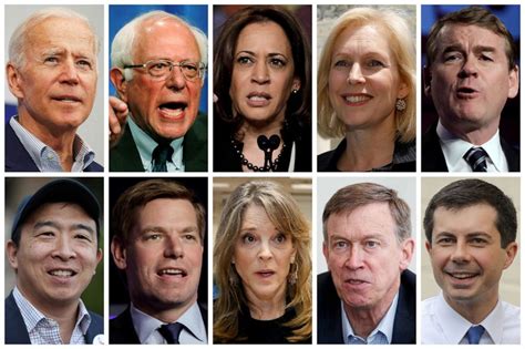 A look at the 2020 candidates appearing on night two of the Democratic ...