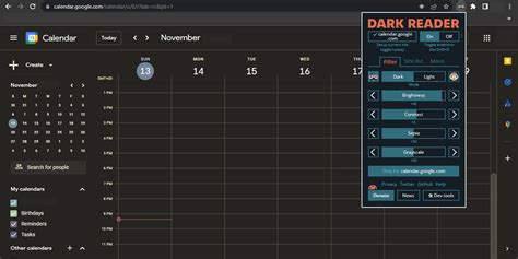How to Enable Dark Mode in Google Calendar