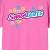 Sweetarts Logo Crew Neck Short Sleeve Neon Pink Men's T-shirt-small ...