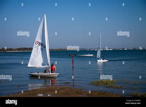 Sailing langstone harbour hi-res stock photography and images - Alamy