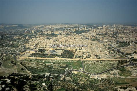 An aerial view of Jerusalem Old City | Hanan Isachar Photography