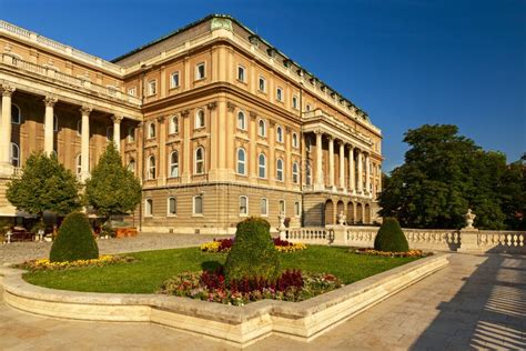 Buda castle garden stock photo. Image of tree, historical - 58722360