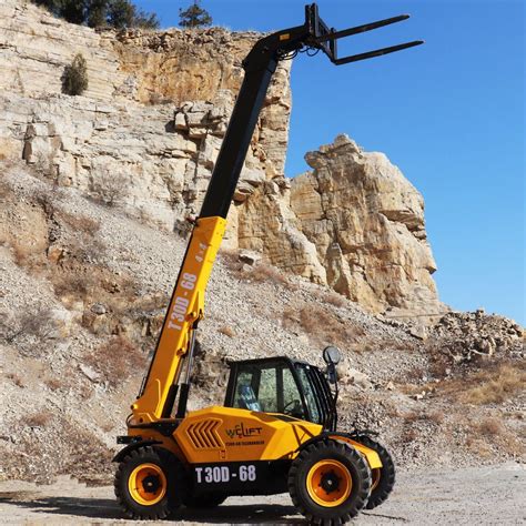 China Multifunctional Wheel Loader 4X4 Type Telehandler Telescopic Forklift Quick Hitch Type ...