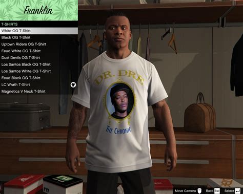 Dr Dre The Chronic T-Shirt for Franklin - GTA5-Mods.com