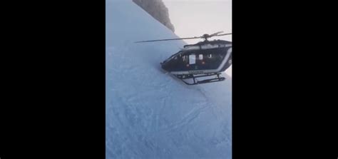 Incredible Helicopter Ski Rescue in France - The Heli Blog