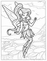 Free Disney Fairies Coloring Pages sketch template