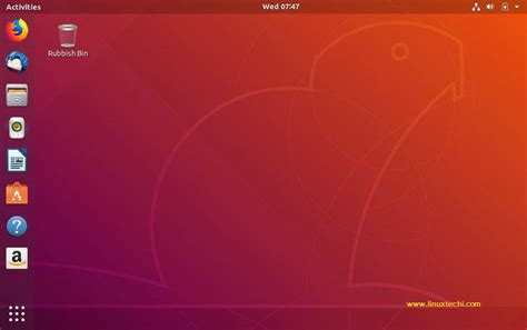 Ubuntu 18.04 LTS Desktop Installation Guide with Screenshots