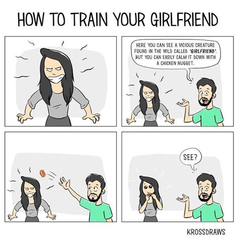 Artist Illustrates Everyday Life With Her Girlfriend In Hilarious Comics | Funny girlfriend ...