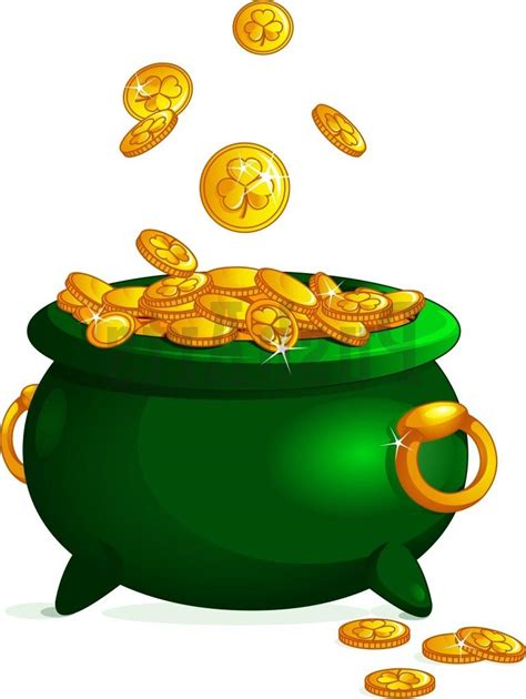 Pot Of Gold Clipart | Free download on ClipArtMag