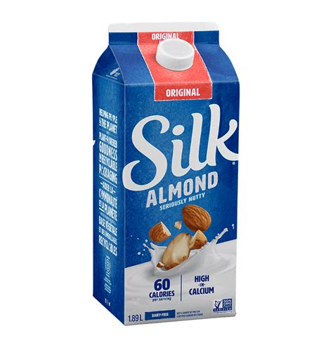 Silk Original Almond Milk - misfitstips