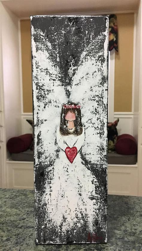 Angel Painting angel art guardian angel spiritual art | Etsy Angel ...