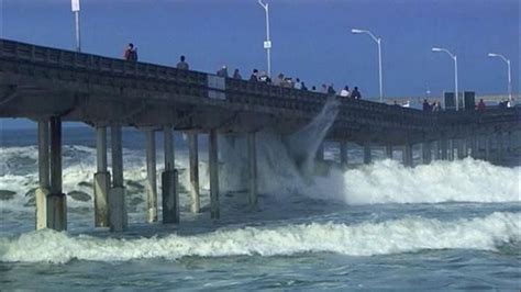 OB Pier reopens, high surf advisory still in effect | cbs8.com