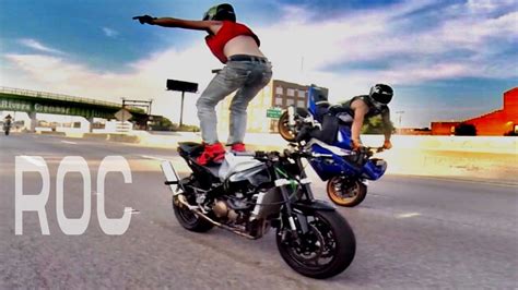 AMAZING Motorcycle STUNTS Streetfighterz RIDE OF THE CENTURY ROC Extreme Freestyle Stunt Bike ...