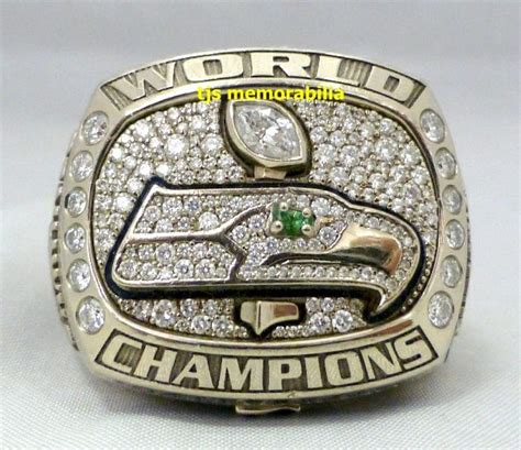 2013 SEATTLE SEAHAWKS SUPER BOWL XLVIII CHAMPIONSHIP RING - Buy and Sell Championship Rings